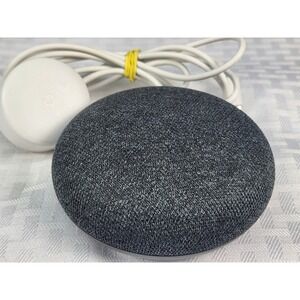 Google Home Nest Charcoal Gray 1st Generation Speaker Google Assistant